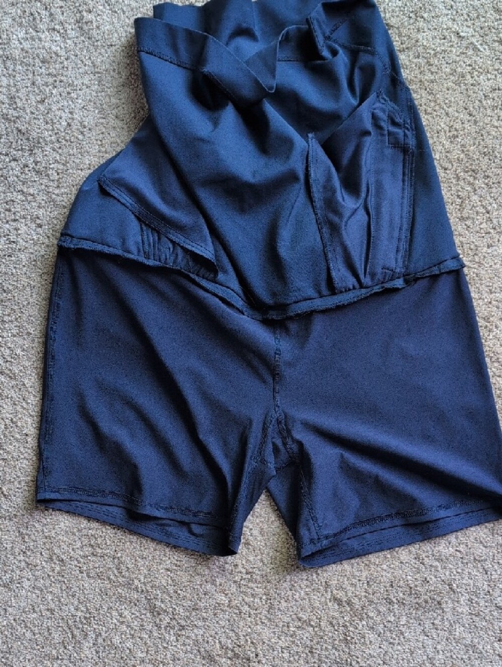 Under Armour Blue golf  Athletic Skort with Zip Pocket Accents - Picture 5 of 5